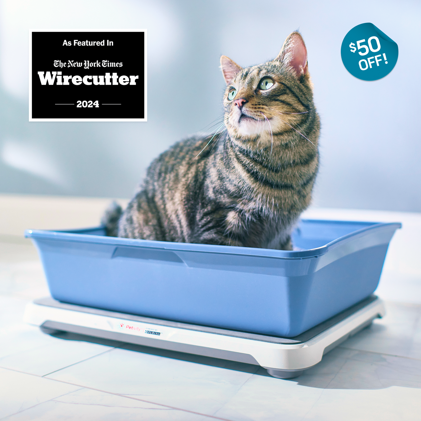 Petivity Smart Litter Box Monitor System